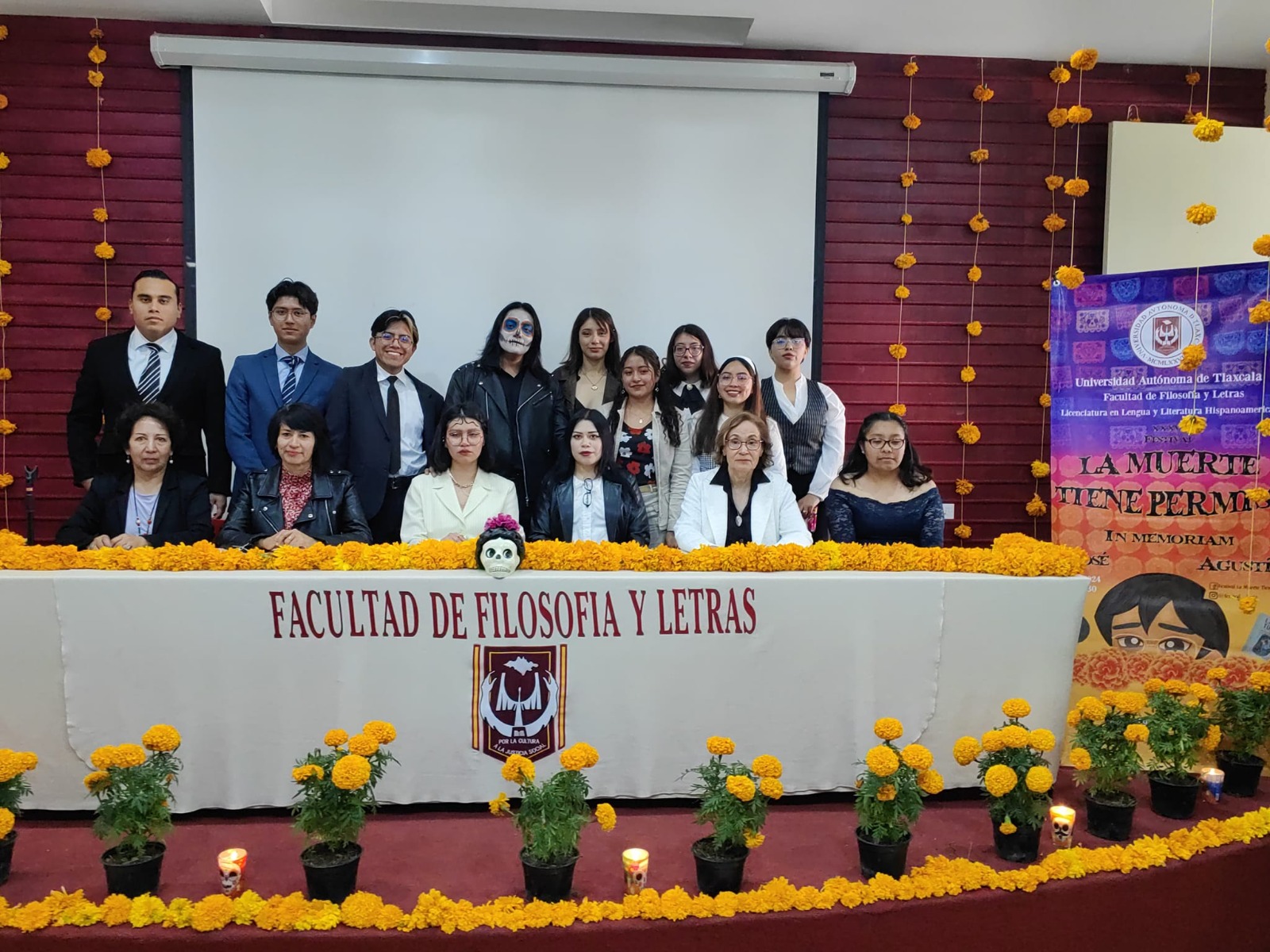 Comienza en la UATx el 'Festival la Muerte tiene Permiso' In memoriam José Agustín